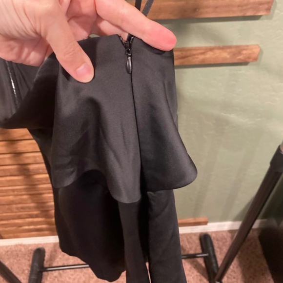 Gorgeous Black fancy one strap top with bow - Picture 6 of 11